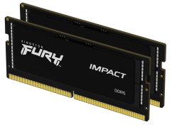Kingston Fury Impact, SODIMM, DDR5, 64 GB, 5600 MHz, CL40 (KF556S40IBK2-64)