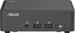 Asus NUC 15 Pro Slim Kit RNUC15CRKU700000 - Barebone - Mini-PC - 1 x Core Ultra 7 255H / 2 GHz - RAM 0 GB - Arc Graphics 140T - 1GbE, 2.5GbE, Wi-Fi 6, Bluetooth, Wi-Fi 7 - WLAN: 802.11a/b/g/n/ac/ax/be, Bluetooth 5.4 - Čierny