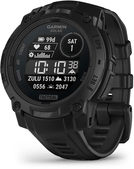 Garmin Instinct 3 Solar Tactical Edition - 45mm Black(010-02934-50)