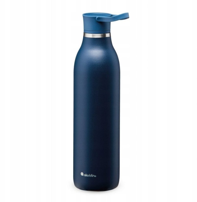 Aladdin Thermal bottle CityLoop Thermavac eCycle Water Bottle 0.6L parstradata nerus. terracotta / dark blue 6939236413589