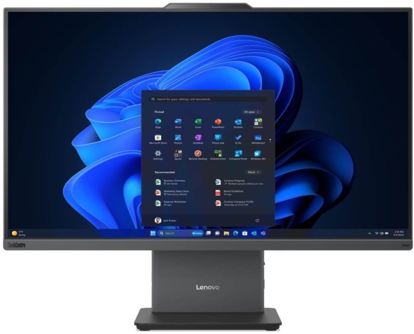 Lenovo ThinkCentre Neo 50a G6 Intel Core Ultra 5 226V 23.8inch FHD 16GB 512GB SSD RTL8852BE UMA W11P 3YR Onsite CO2