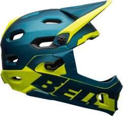 Bell Prilba na celú tvár BELL SUPER DH MIPS SPHERICAL Modrý r. S 52–56 cm