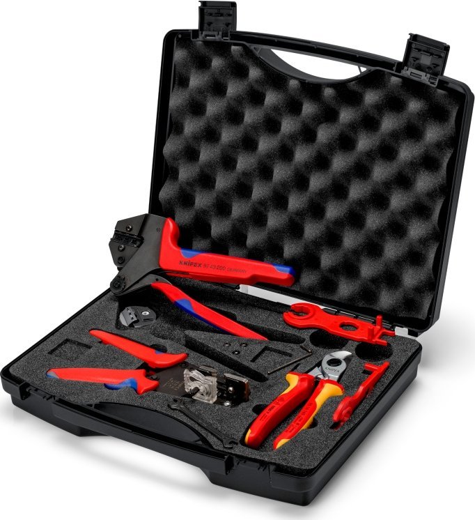 Knipex Toolbox for Photovoltaic MC4
