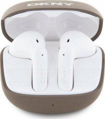 DKNY DKNY słuchawki  Bluetooth DKTWST6AEHLW Hnedé/brown TWS BT Satiny Finish
