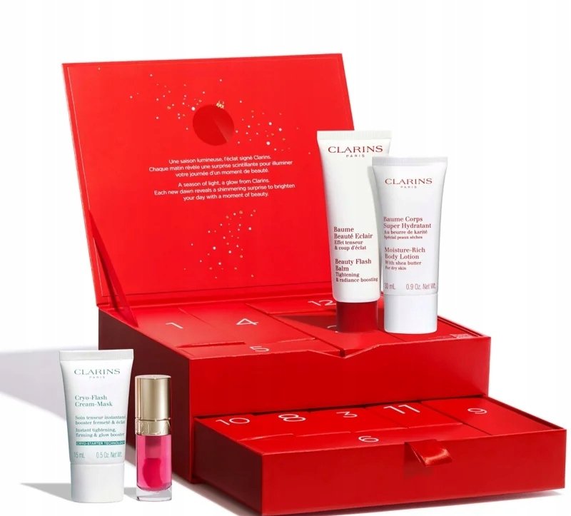 Clarins , , Skin, Advent Calendar, 12 pcs For Women