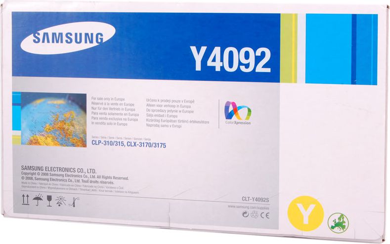 Samsung CLT-Y4092S Yellow Originál  (CLTY4092S)