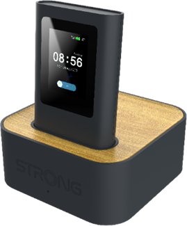 Strong Siatkowy system wi-fi HI-PHI 6 Dual-band (2.4 GHz/5 GHz) wi-fi 6 (802.11ax) Čierny 2 5G vnútorný