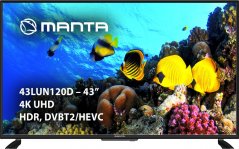 Manta 43LUN120D LED 43'' 4K Ultra HD