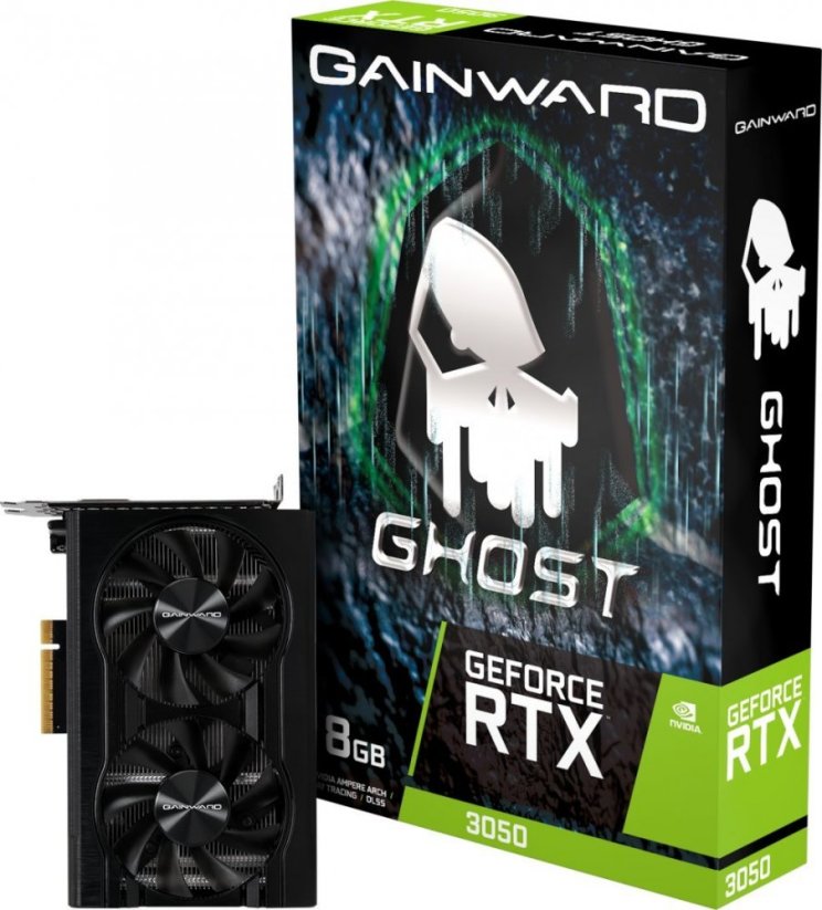 Gainward GeForce RTX 3050 Ghost 8GB GDDR6 (471056224-3710)