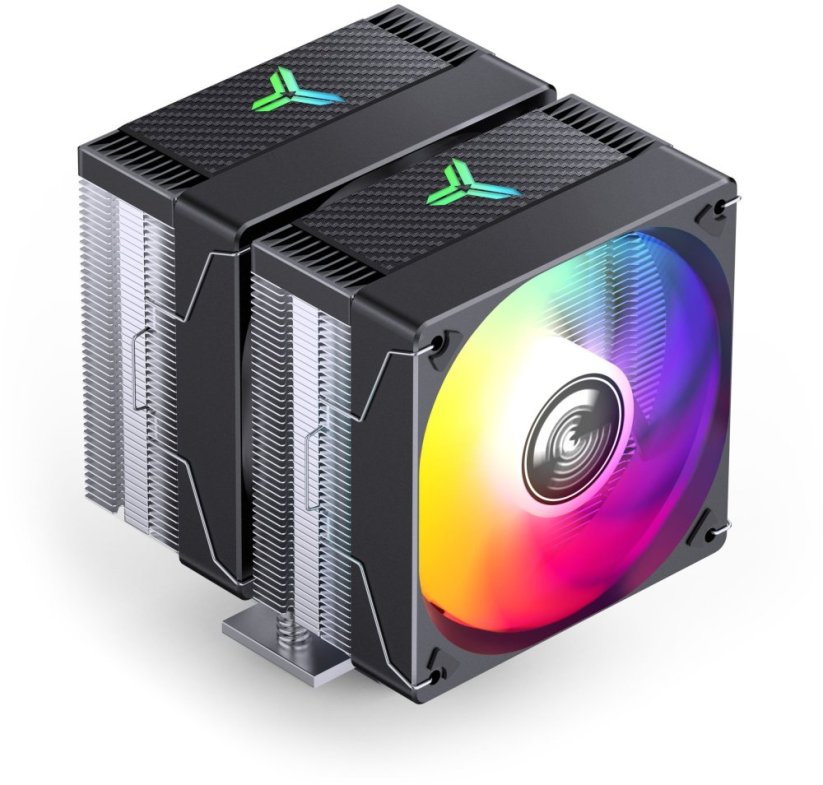 Jonsbo Jonsbo CR-3000E CPU-Khler, Dual-Tower, ARGB, 260W TDP - schwarz, 120mm