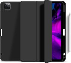 eStuff ES68201310-BULK etui na tablet 33 cm (13") Folio Čierny, Przezroczysty