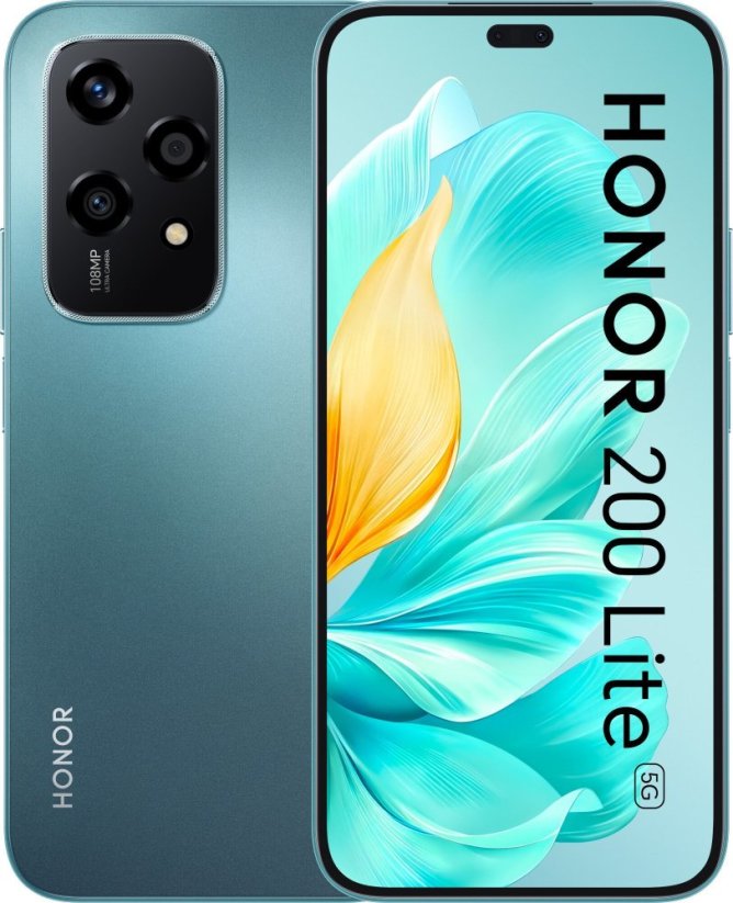 Honor 200 Lite 5G 8/256GB Modrý  (TKOHUASZA0152)