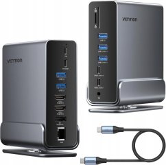 Vention NB ACC DOCKING STATION 15IN1/USB-C MST TPUH0 VENTION