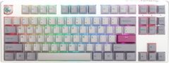 Ducky One 3 Mist Grey TKL Gaming Tastatur, RGB LED - MX-Blue