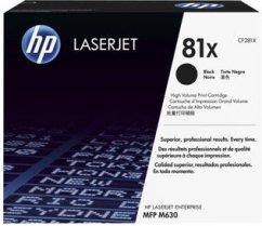 HP 81X Black Originál  (CF281X)