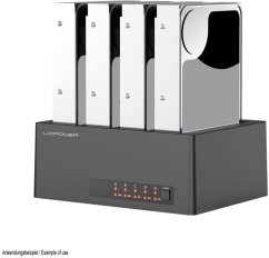 LC-Power LC-Power LC-DOCK-U3-4B-V2 HDD docking station
