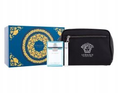 Versace Set : Eau Fraiche, Eau De Toilette, For Men, 100 ml + Eau Fraiche, Eau De Toilette, For Men, 10 ml + Black For Men