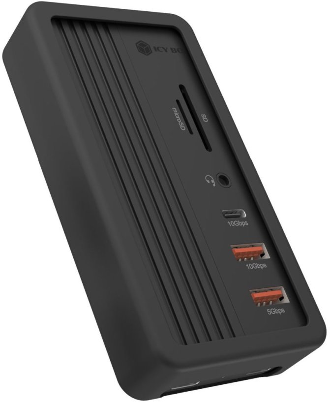 Icy Box 10w1 ze slotem M.2 NVMe SSD USB-C (IB-DK4072M-CU31)