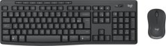 Logitech Logitech MK370 Combo for Business klawiatura Dołączona myszka RF Wireless + Bluetooth AZERTY Belgijski Grafitový