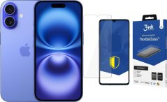 Apple iPhone 16 128GB Ultramarine (MYEC3) + FlexibleGlass