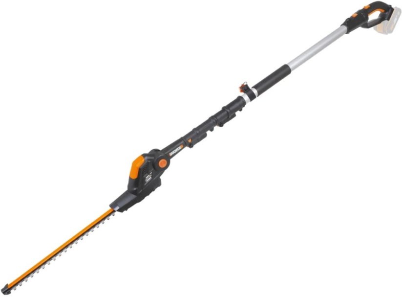 Worx nožovce do żywopłotu 20v, 45cm, wysięgnik 2,8m, bez aku i ład