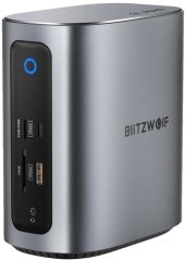 Blitzwolf Stacja dokująca 17w1 Blitzwolf BW-TH15 2xHDMI+DisplayPort+4xUSB-C+3xUSB-A 3.0+USB-A 3.1+USB-C 3.2+USB-C PD+RJ45+micro SD+SD+3.5mm