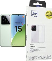 Xiaomi Xiaomi 15 5G 12/512GB Zielony (MZB0ITWEU) + Etui Clear Case