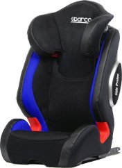 Sparco AutosedačkaF1000K PREMIUM ECE R44/04 (15-36 kg.), Čierny/Modrý, [H]