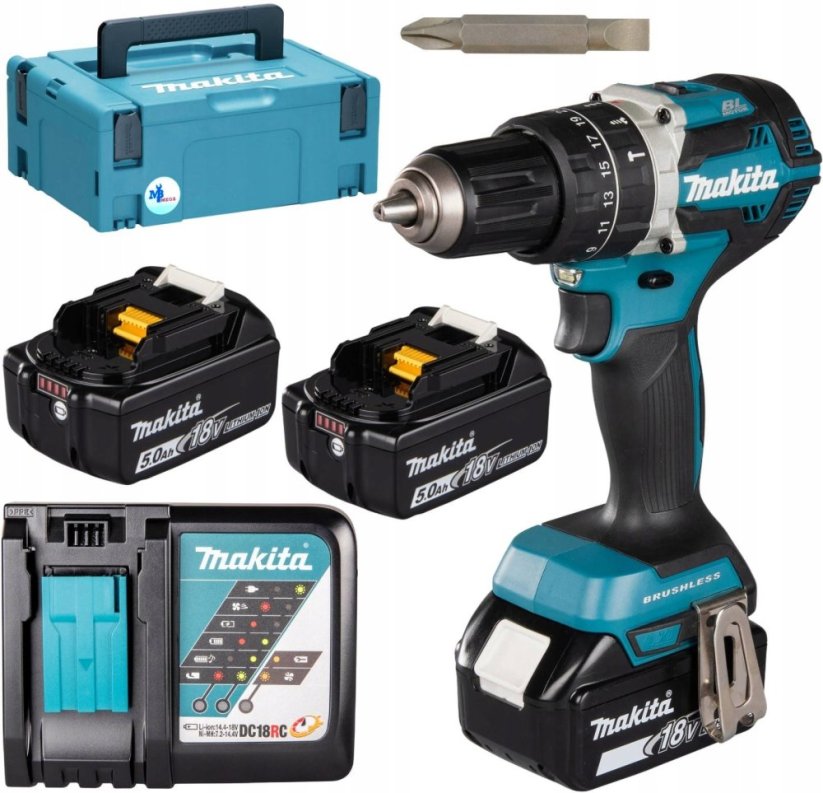 Makita DHP484RT3J 18 V 3 x akumulátor 5 Ah