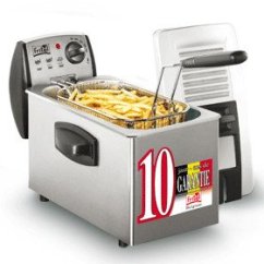 Tefal Fritel FR 1465, 4 L, Single, Stainless steel, Stainless steel, 2600 W, 230 V