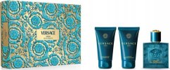 Versace Versace Eros rinkinys vyrams (EDT, 50 ml + dušo želė, 50 ml + balzamas po skutimosi, 50 ml) MEN