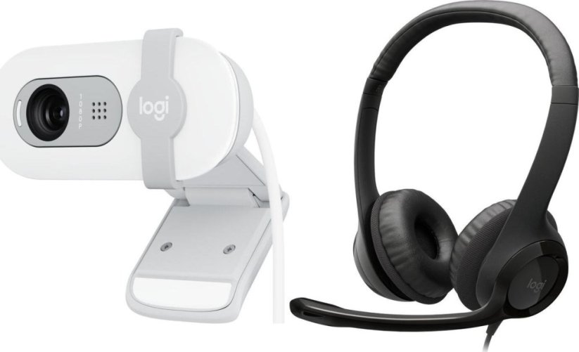 Logitech Brio 100 (960-001617) + H390  (981-000406)