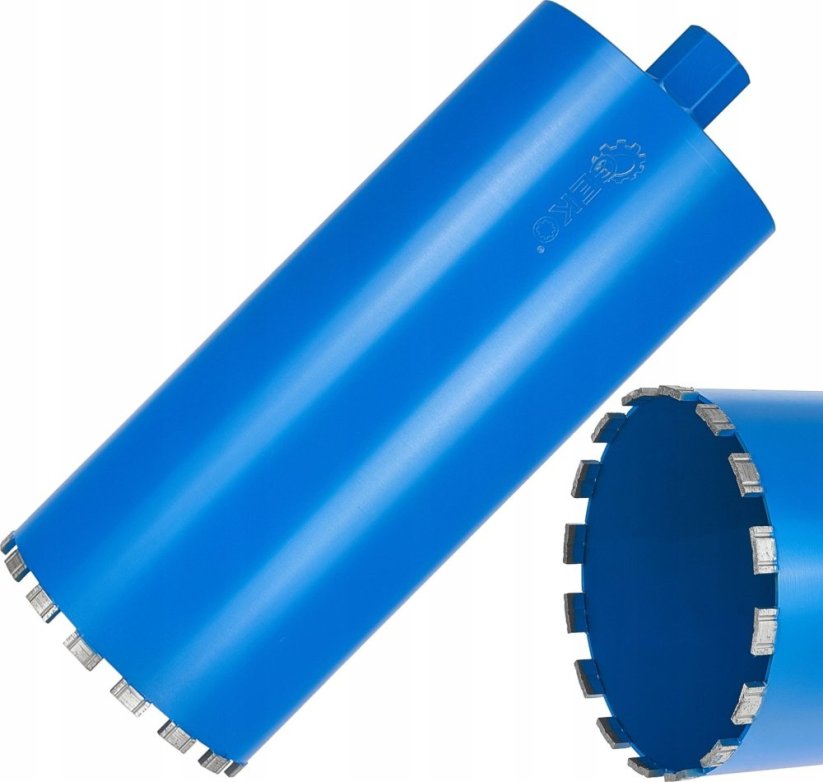 Geko Vrták diamentowe koronowe do wiertnicy na sucho i mokro 182x10x450mm 16T 1.1/4" (2)