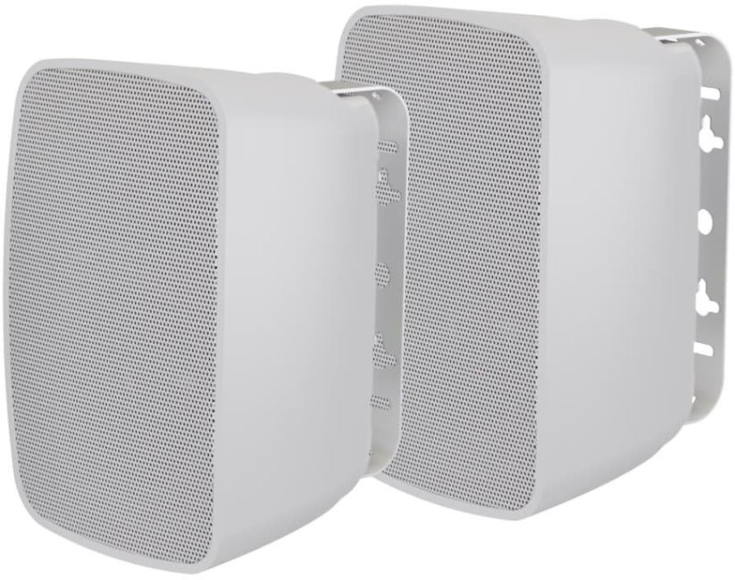 Vision Paar WanPreutsprecher - 50 Watt Belastbarkeit - C-Halterungen enthalten - weiss