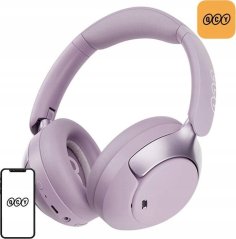 QCY Bezprzewodowe słuchawki nauszne QCY H3 pro ANC Bluetooth 5.4 LDAC/AAC/SBC (fialové)