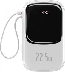 Baseus Qpow Digital Display USB-C 20000mAh Biały