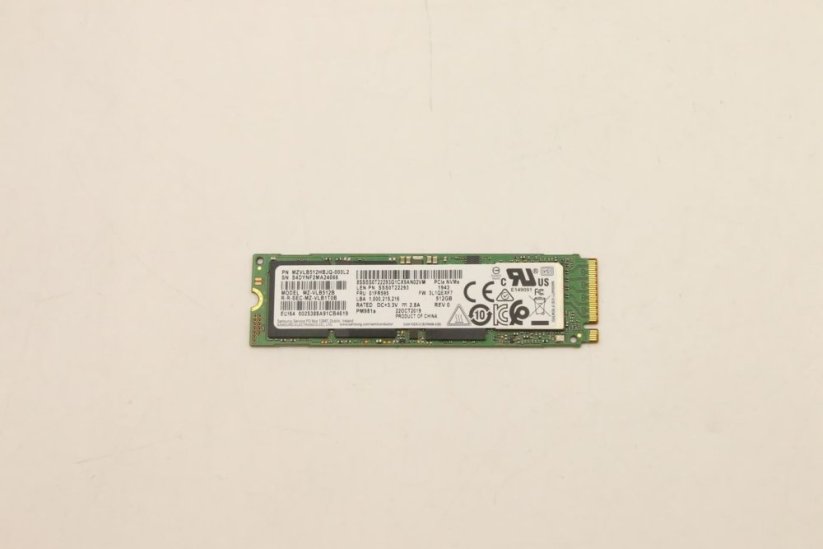 Lenovo SAMSUNG PM981a 512GB M.2 PCIe