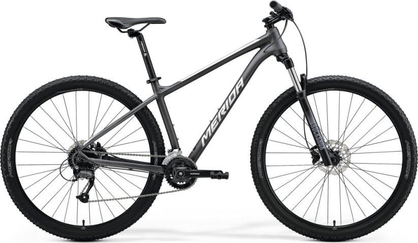Merida Dviratis Merida BIG.NINE 60-2X matt dark sidabrinis-L(18.5) (Dydis: L(18.5))