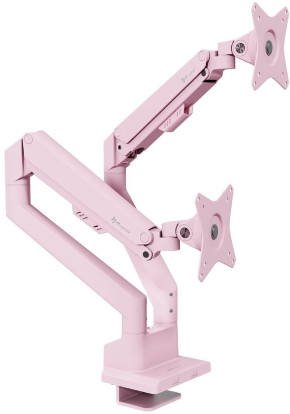 Arozzi na 2 monitory 17" - 32" Alzare Neo Duo (AZ-ALZARE-NEO-DUO-PNK)