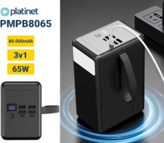 Platinet 80000mAh Czarny