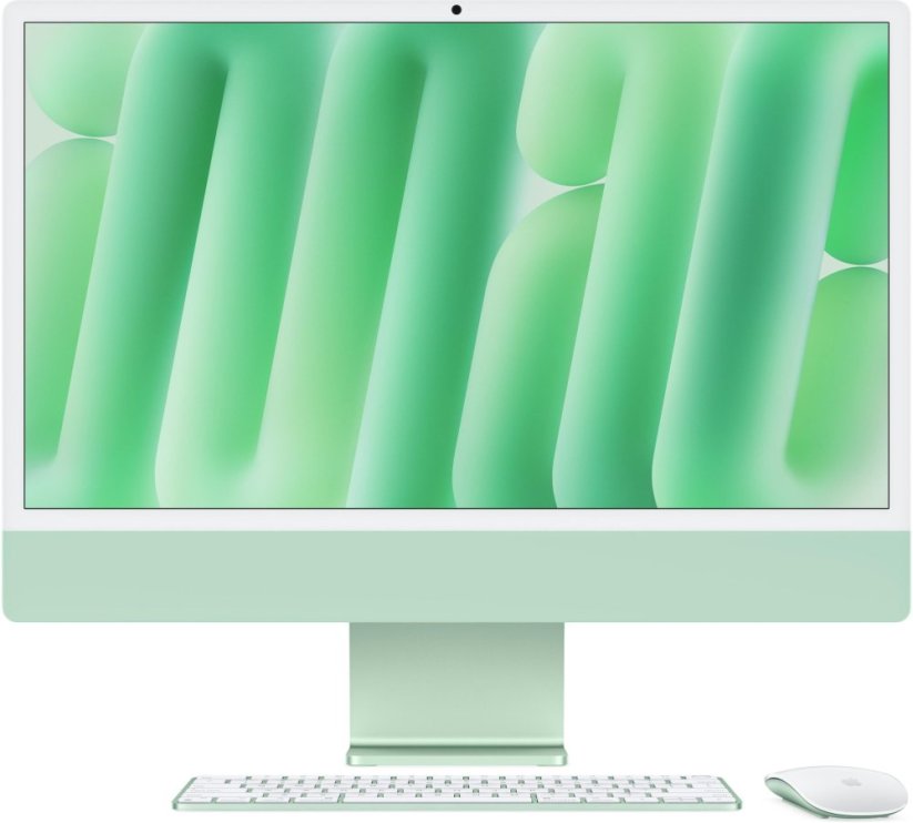 Apple iMac 24" 4.5K Retina, Apple M4 10C CPU, 10C GPU/16GB/256GB SSD/Green/RUS