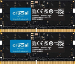 Crucial SODIMM, DDR5, 64 GB, 5600 MHz, CL46 (CT2K32G56C46S5)BESTSELLER!