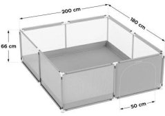 ATL DA536A Kojec pre deti 200*180*65