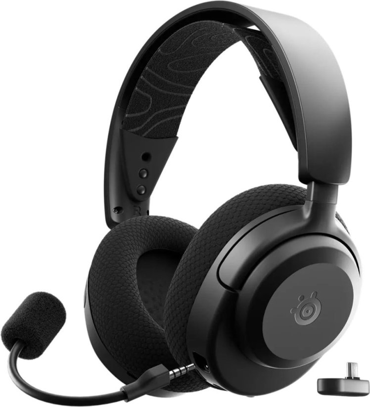 SteelSeries Arctis Nova 3P Sada słuchawkowy Bezprzewodowy Opaska na głowę Gaming USB Type-C Bluetooth Čierny (61775)