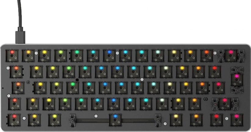Glorious PC Gaming Race Glorious GMMK Compact Tastatur - Gateron Brown, US-Layout