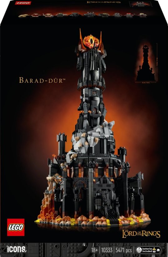LEGO Icons Pán prsteňov: Barad-dûr™