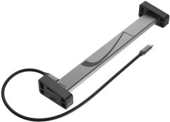 Hama Connect2Office USB-C 12 ports 100 W Sivý - Prenosný stacja dokująca do Notebooka Connect2Office Work (00200149)