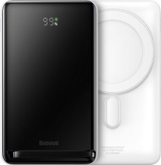 Baseus Magnetic Bracket 10000 mAh Biały