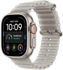 Apple Watch Ultra 4 GPS + Cellular 49mm Black Titanium / Ocean Band Sivý (MJAD4QF/A)