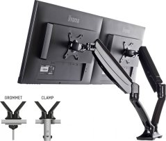 iiyama Držiak na 2 monitory 10" - 27" (DS3002C-B1)